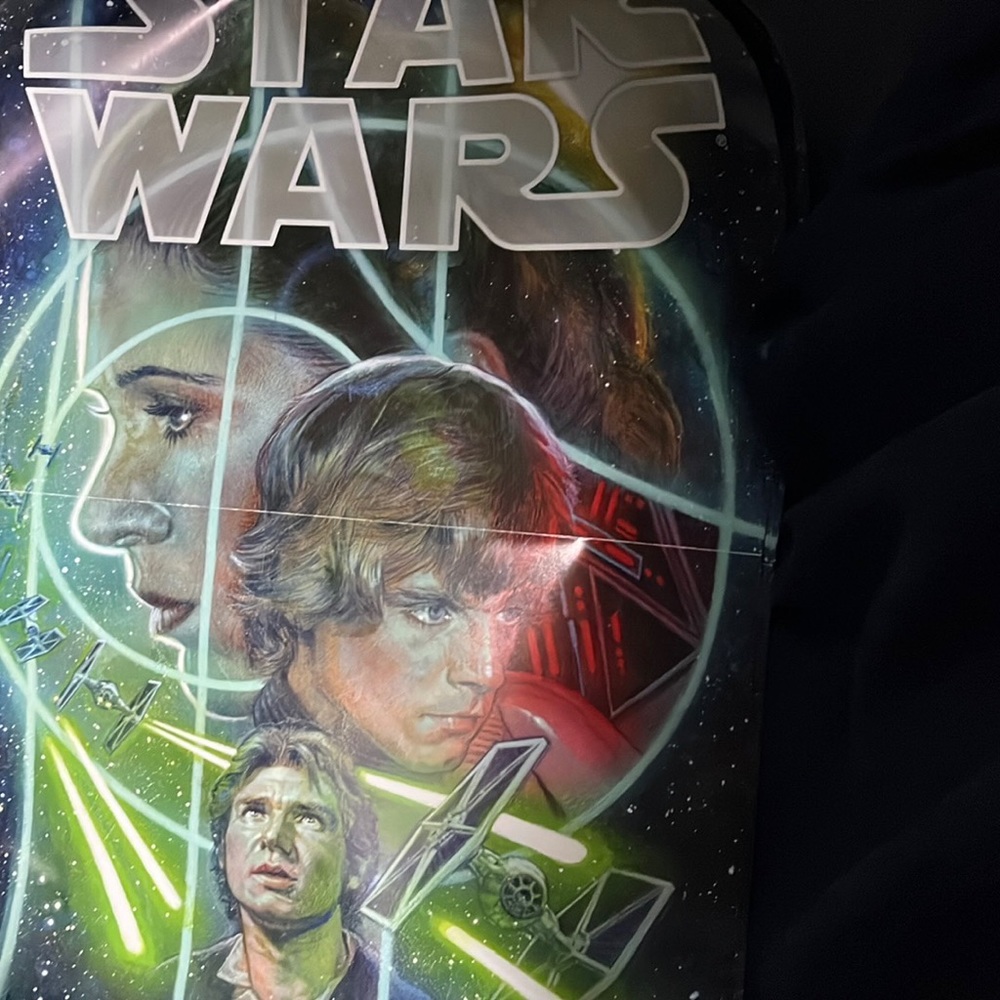 The STAR WARS 2-siding poster!